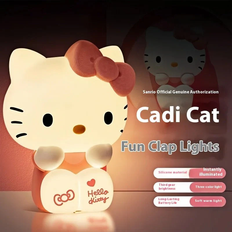Rechargeable Kitty Soft Touch Night Light - Image 4