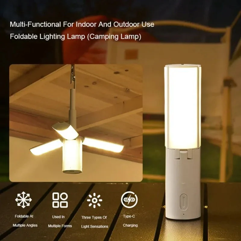 Rechargeable LED Folding Camping Light