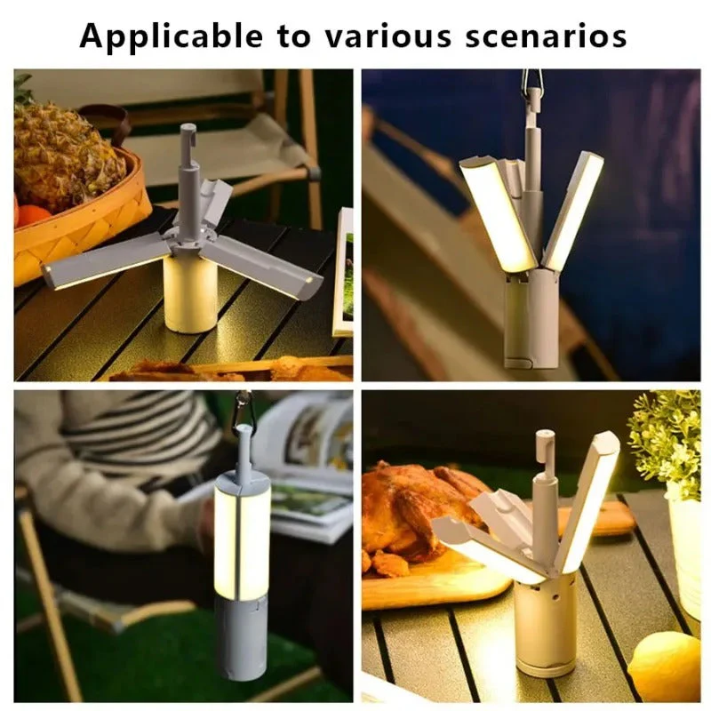 Rechargeable LED Folding Camping Light - Image 7