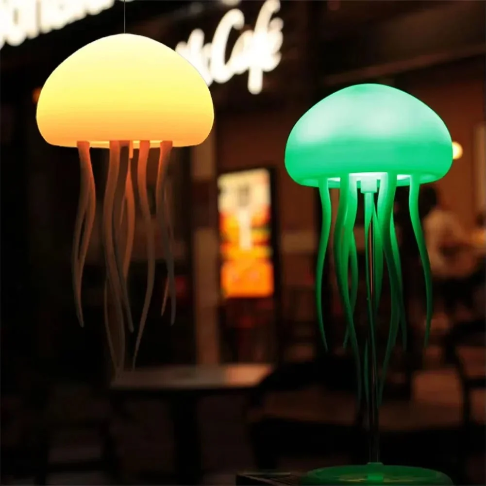 Rechargeable LED Jellyfish Night Lamp - Image 2