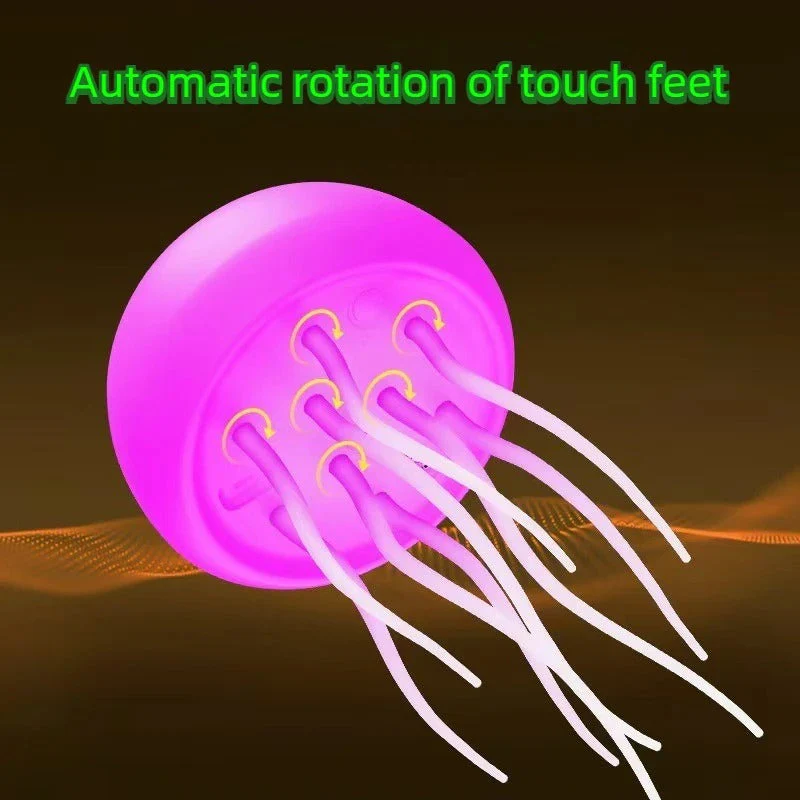 Rechargeable LED Jellyfish Night Lamp - Image 4