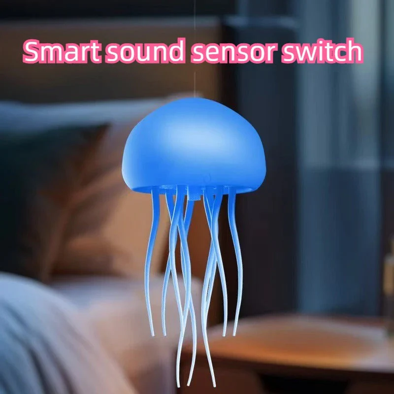 Rechargeable LED Jellyfish Night Lamp - Image 6