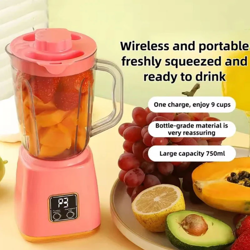 Rechargeable Portable Juicer with Digital Display - Image 3