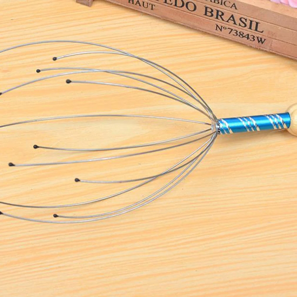 Relaxing Head Scalp Massage Octopus Manual Massager - Image 2