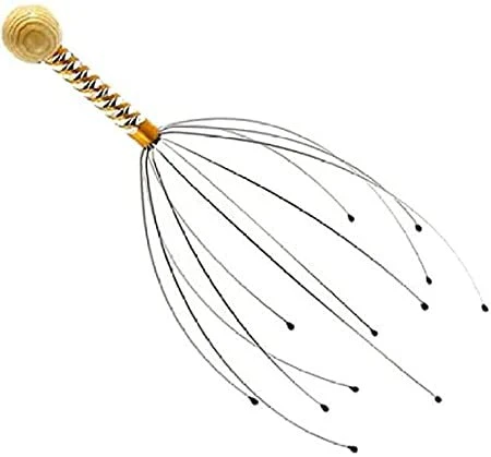 Relaxing Head Scalp Massage Octopus Manual Massager - Image 3