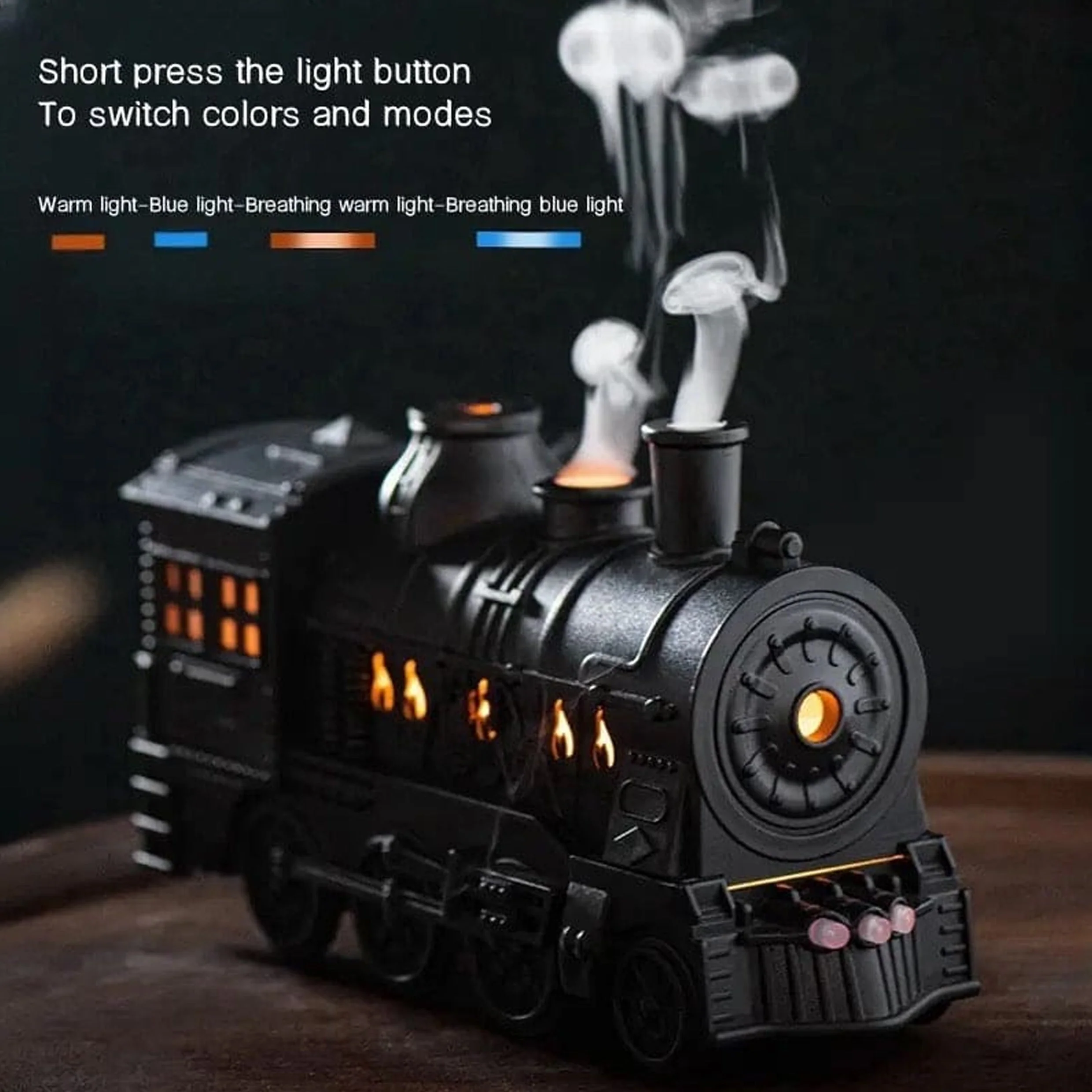 Retro Train Aromatherapy Diffuser and Humidifier - Image 2