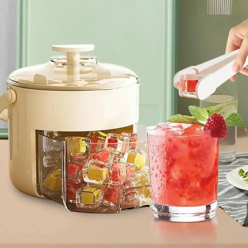 Rotating Ice Tray With Lid And Bin - Image 4