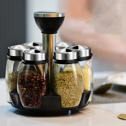 Rotating Spice Jar Set - Image 3