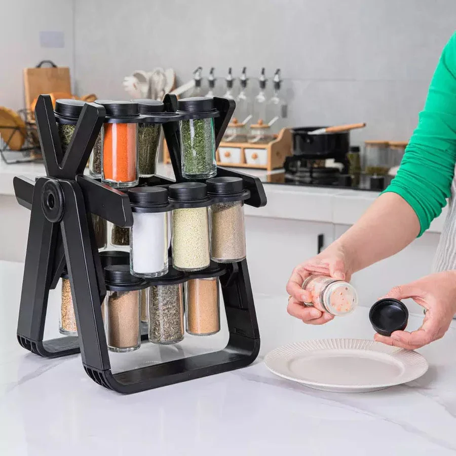 Rotating Spice Organizer (18 Pcs Jar)