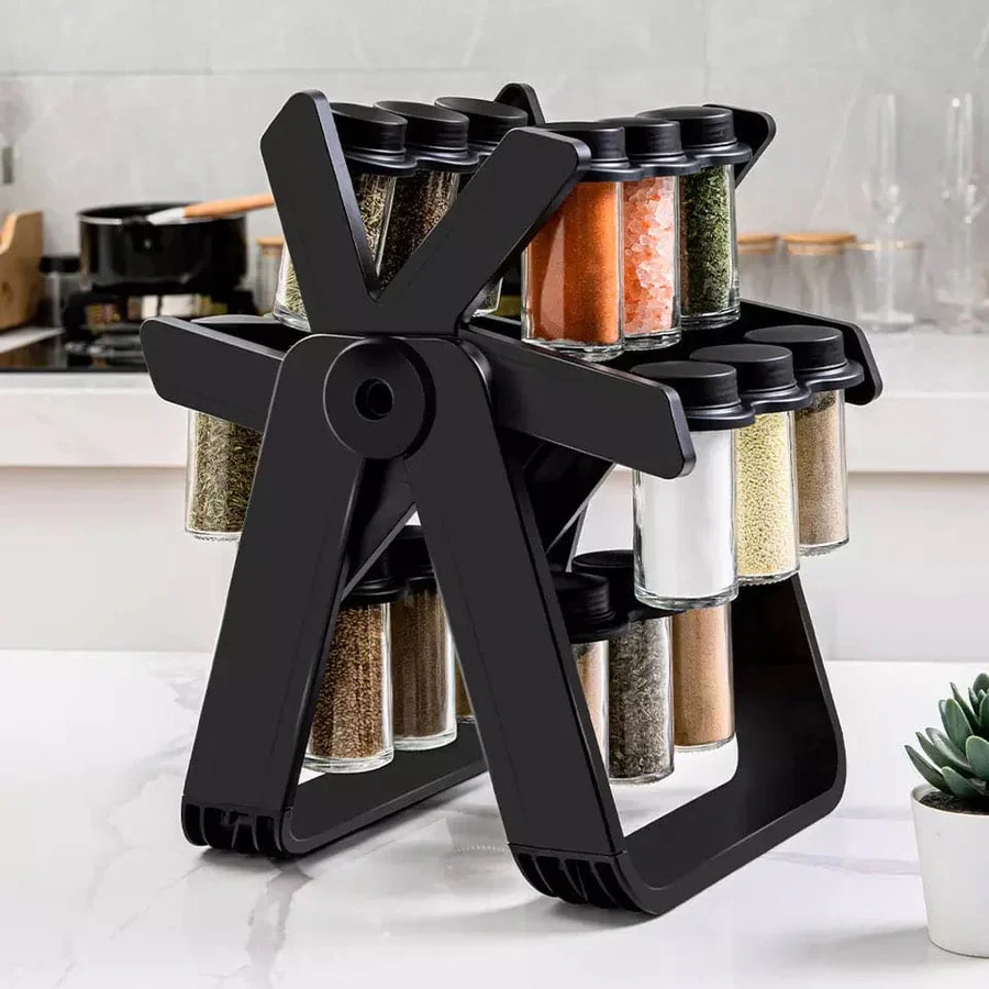 Rotating Spice Organizer (18 Pcs Jar) - Image 3