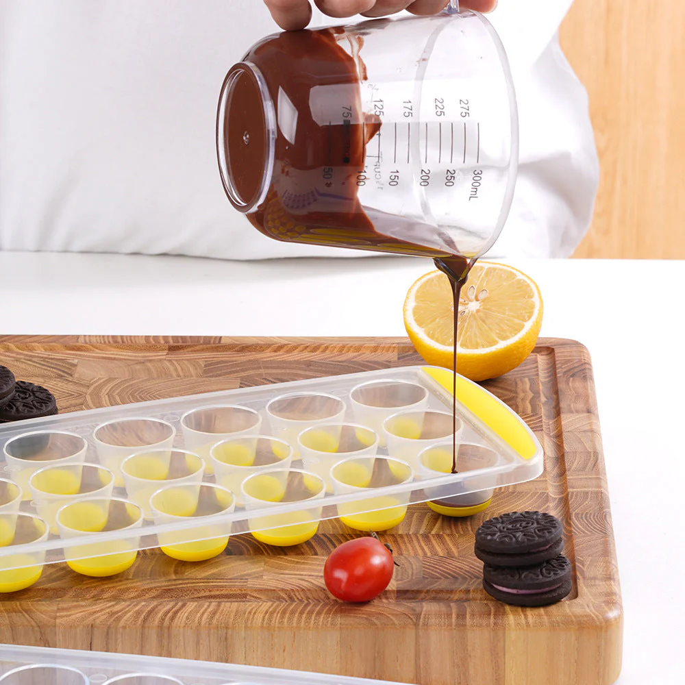 Round Silicone Ice Cube Mold - Image 3