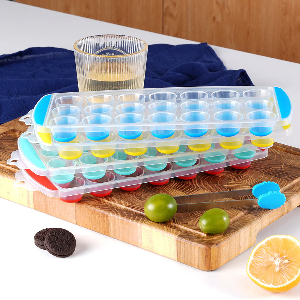 Round Silicone Ice Cube Mold - Image 4