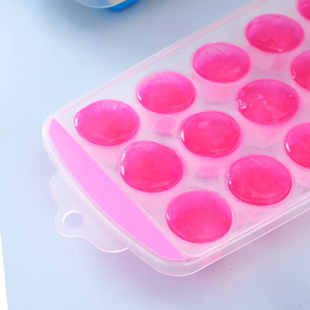 Round Silicone Ice Cube Mold - Image 5