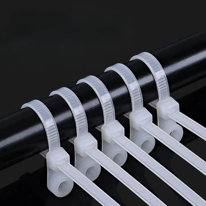 Screw Hole Mount Nylon Cable Tie (Pack Of 50) - Image 2