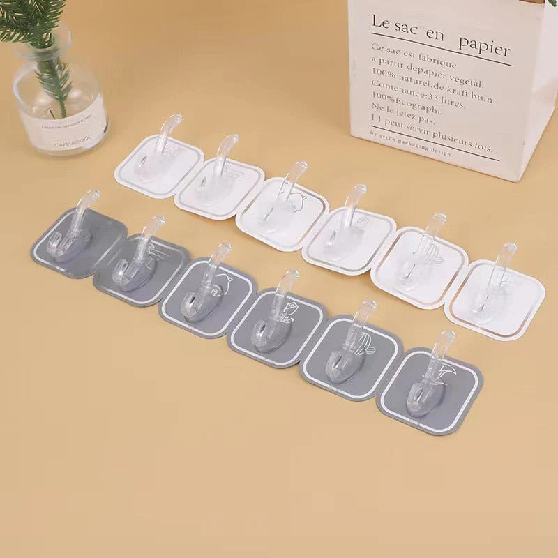 Acrylic Waterproof Self Adhesive 6 Hooks Strip - Image 5