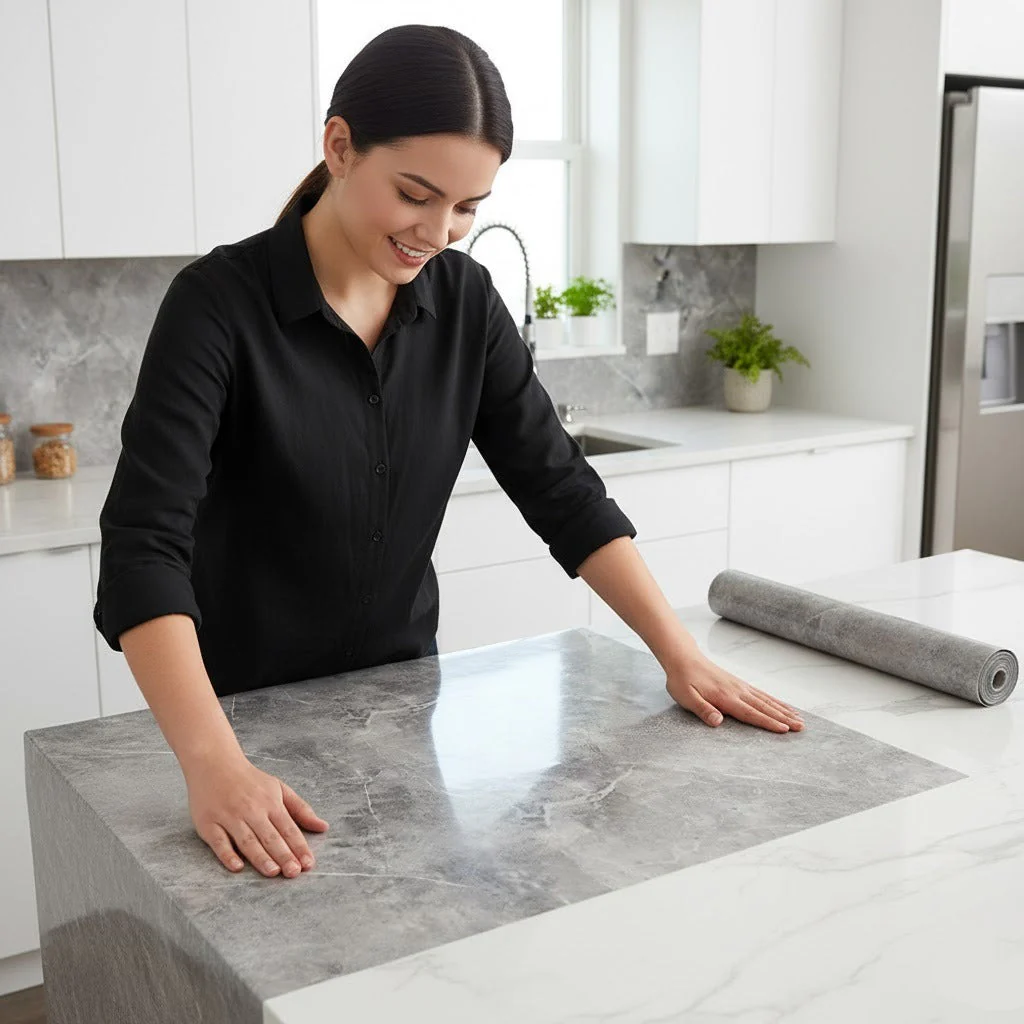 Self Adhesive Foamic Marble Sheet (118x24 Inch) - Image 4