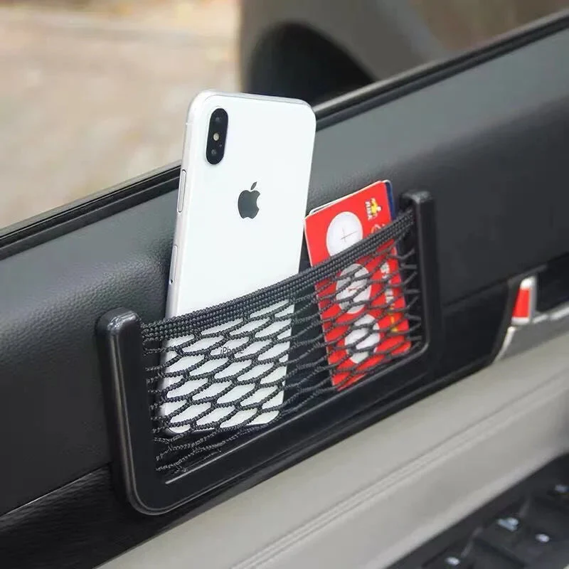 Self Adhesive Seat Mesh Storage Holder - Image 2