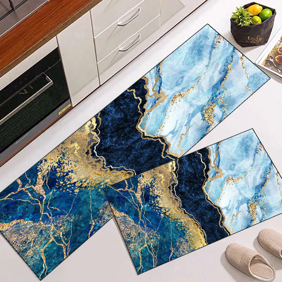 Set Of 2 Kitchen Floor Mat (Random Designs) - Image 3