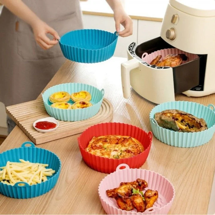 Silicone Air Fryer Baking Tray - Image 3