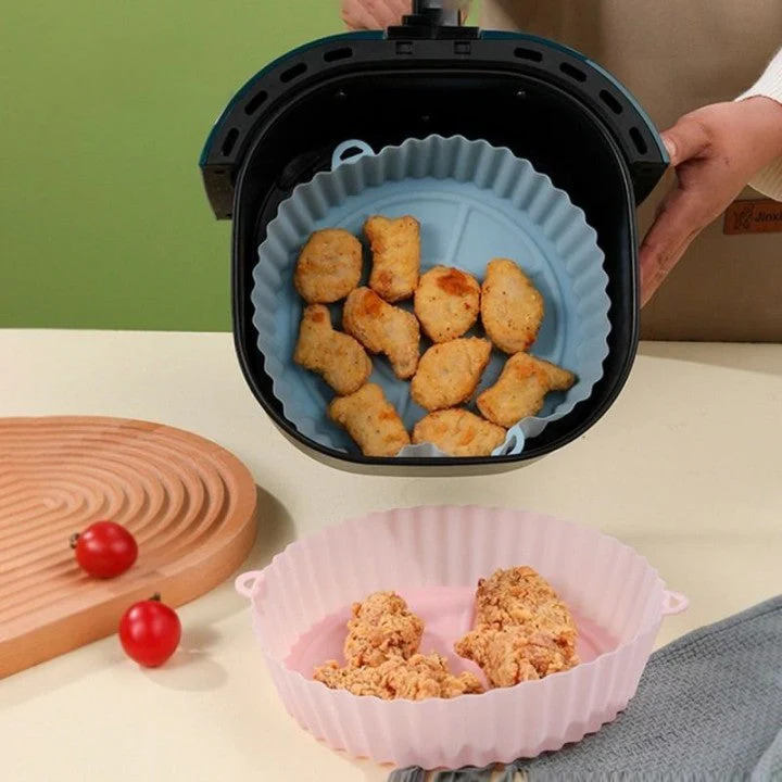 Silicone Air Fryer Baking Tray - Image 4