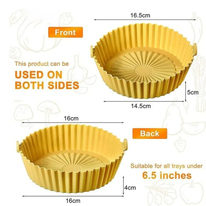 Silicone Air Fryer Baking Tray - Image 6