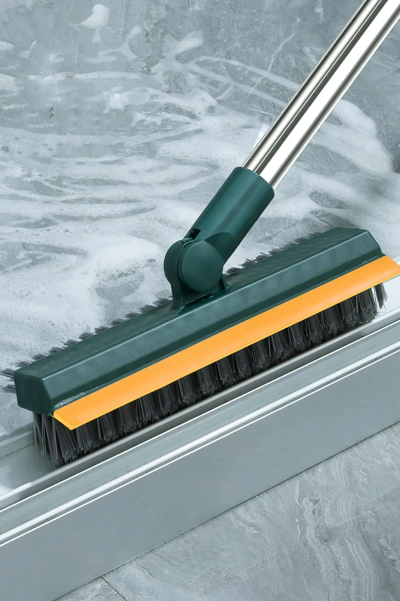 3 In 1 Silicone Cleaning Brush, Dusting & Wiping Mop - Image 4