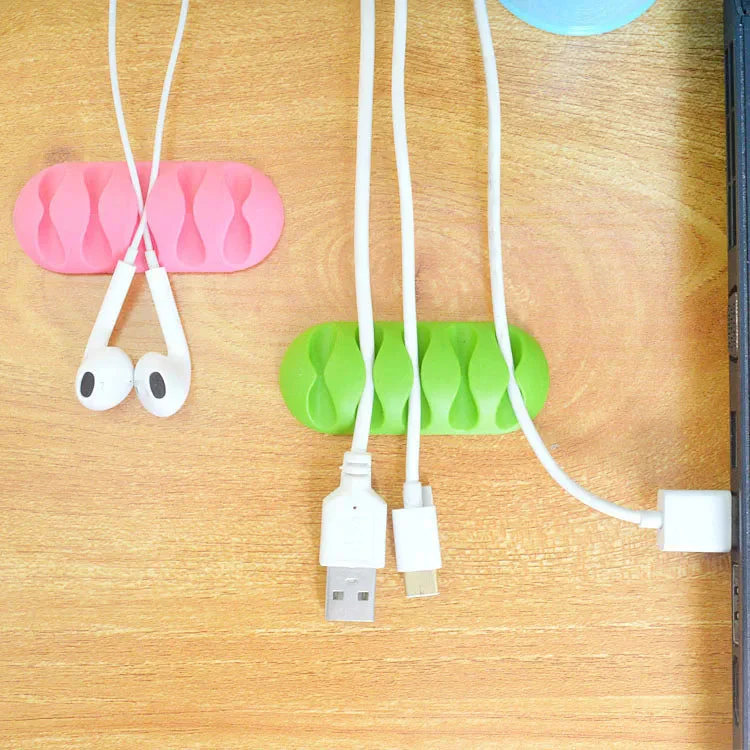 Silicone Desktop Cable Organizer - Image 3