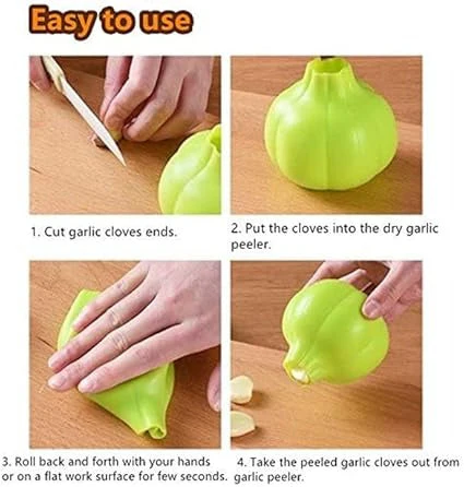 Silicone Garlic Peeling Tool - Image 6