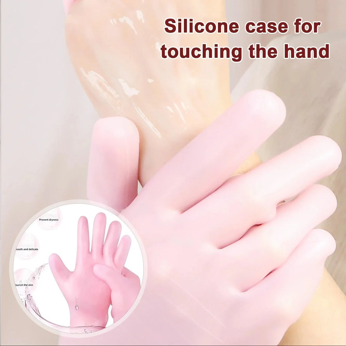 Silicone Hand Moisturizing Lotion Gloves - Image 4