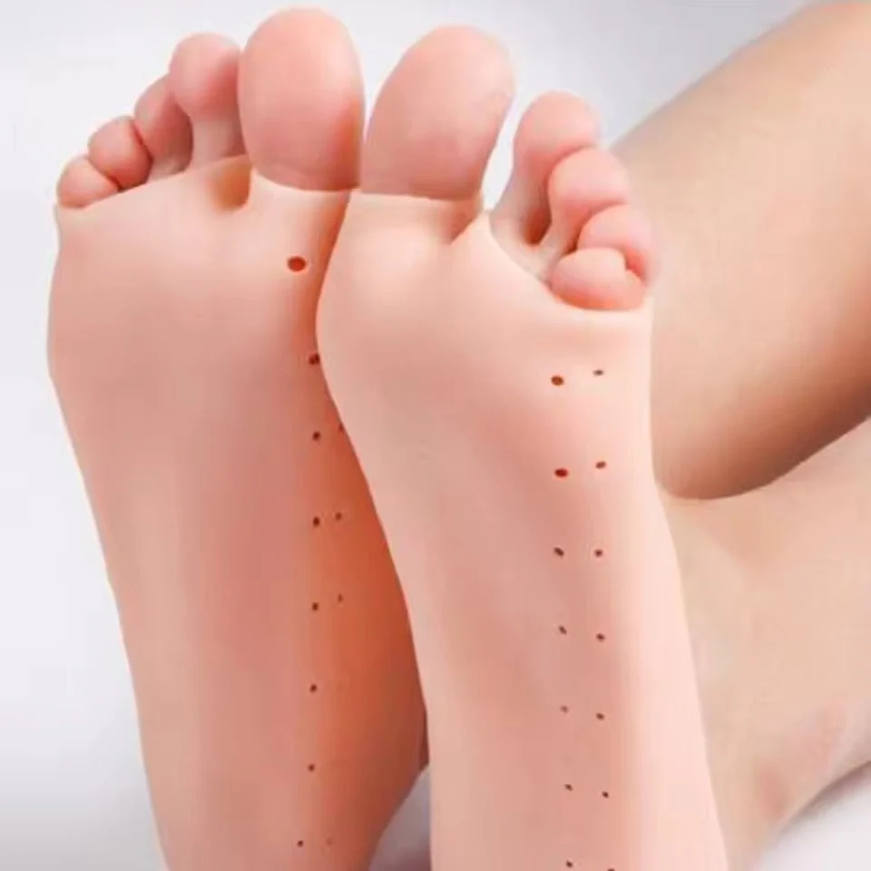 Silicone Heel Moisturizing Full Socks - Image 2