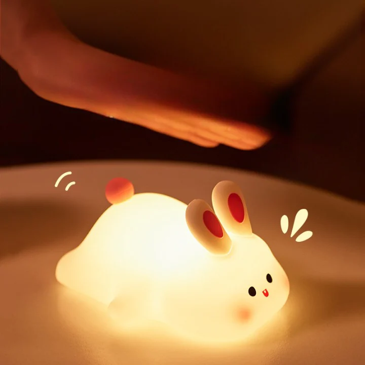 Silicone Rabbit Touch Lamp - Image 4