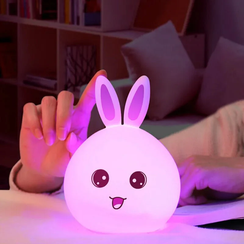 Silicone Rabbit LED Night Light - Image 3