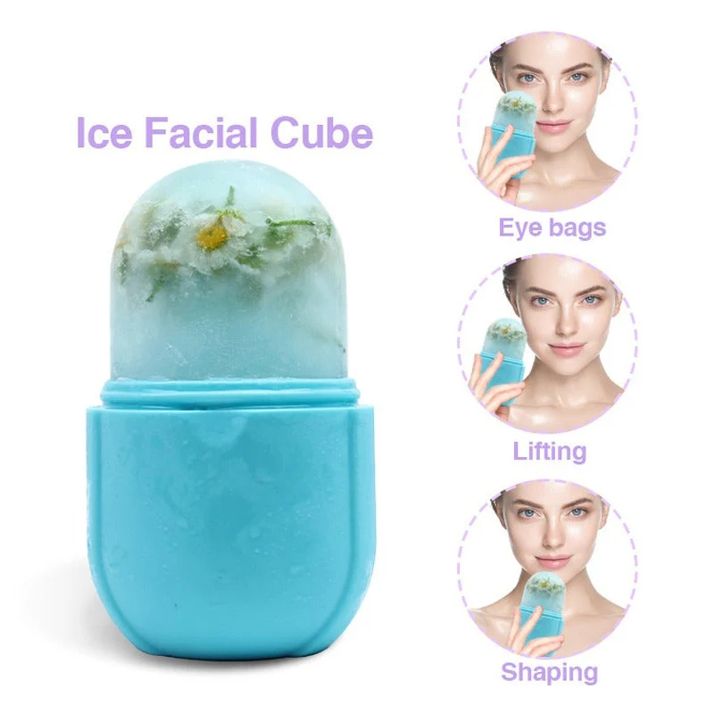 Silicone Face Ice Roller - Skin Massage Cooling Tool - Image 6