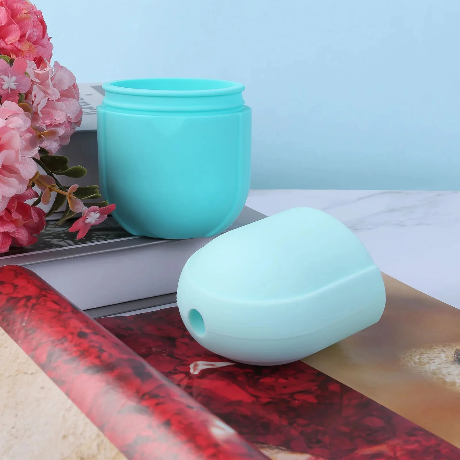 Silicone Face Ice Roller - Skin Massage Cooling Tool - Image 7