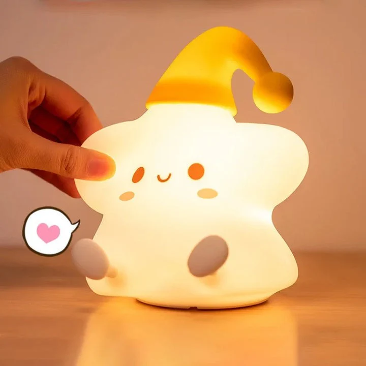 Silicone Star Touch Sensor Table Lamp - Image 3