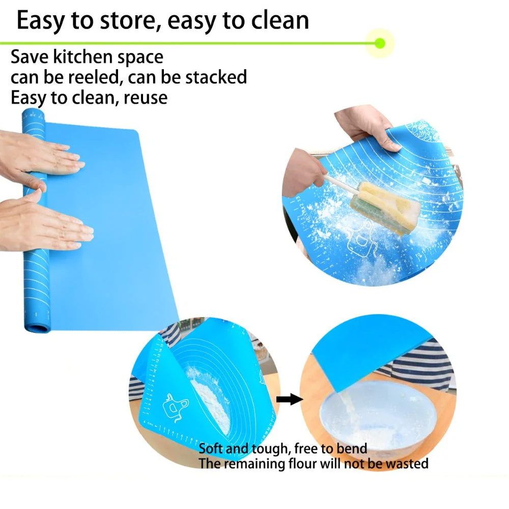 Silicone Thickening Rolling Mat Dough Liner. - Image 5