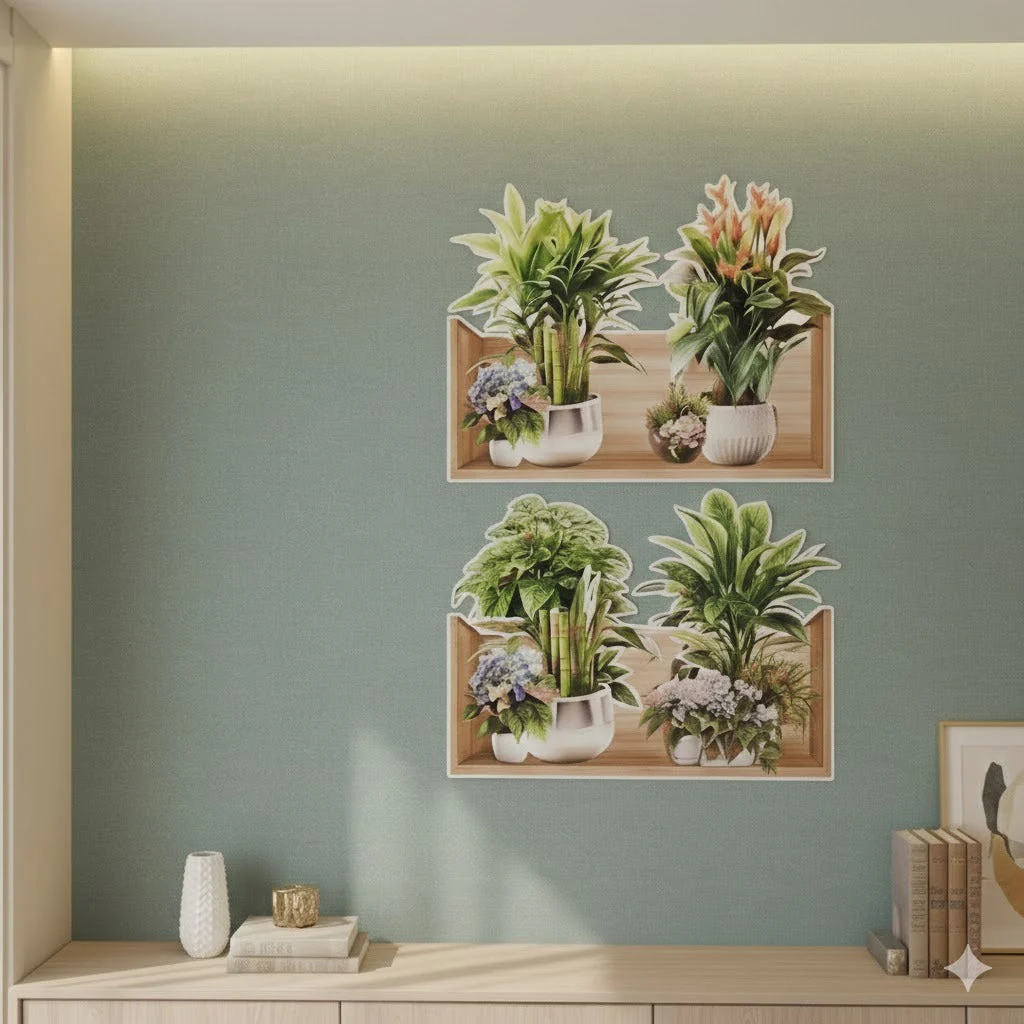 Simulation Plant Wall Sticker - Image 2