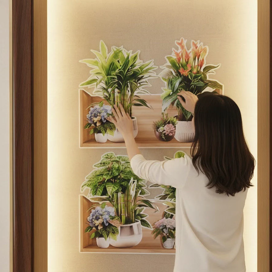 Simulation Plant Wall Sticker - Image 3
