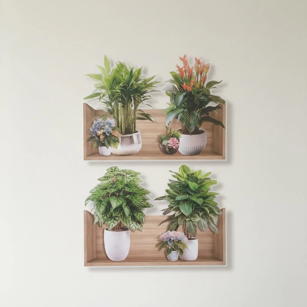 Simulation Plant Wall Sticker - Image 4