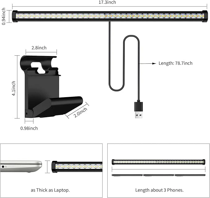 Smart LED Dimmable Screen Light Bar - Image 7