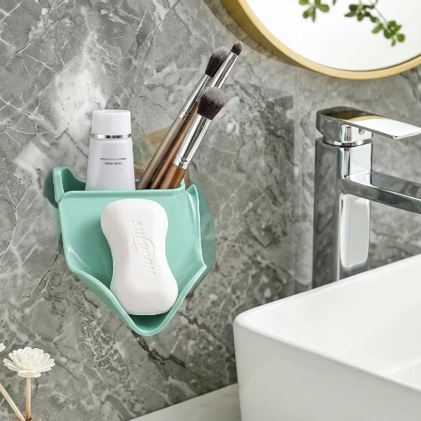 Colorful V-Shaped Soap Holder - Image 2