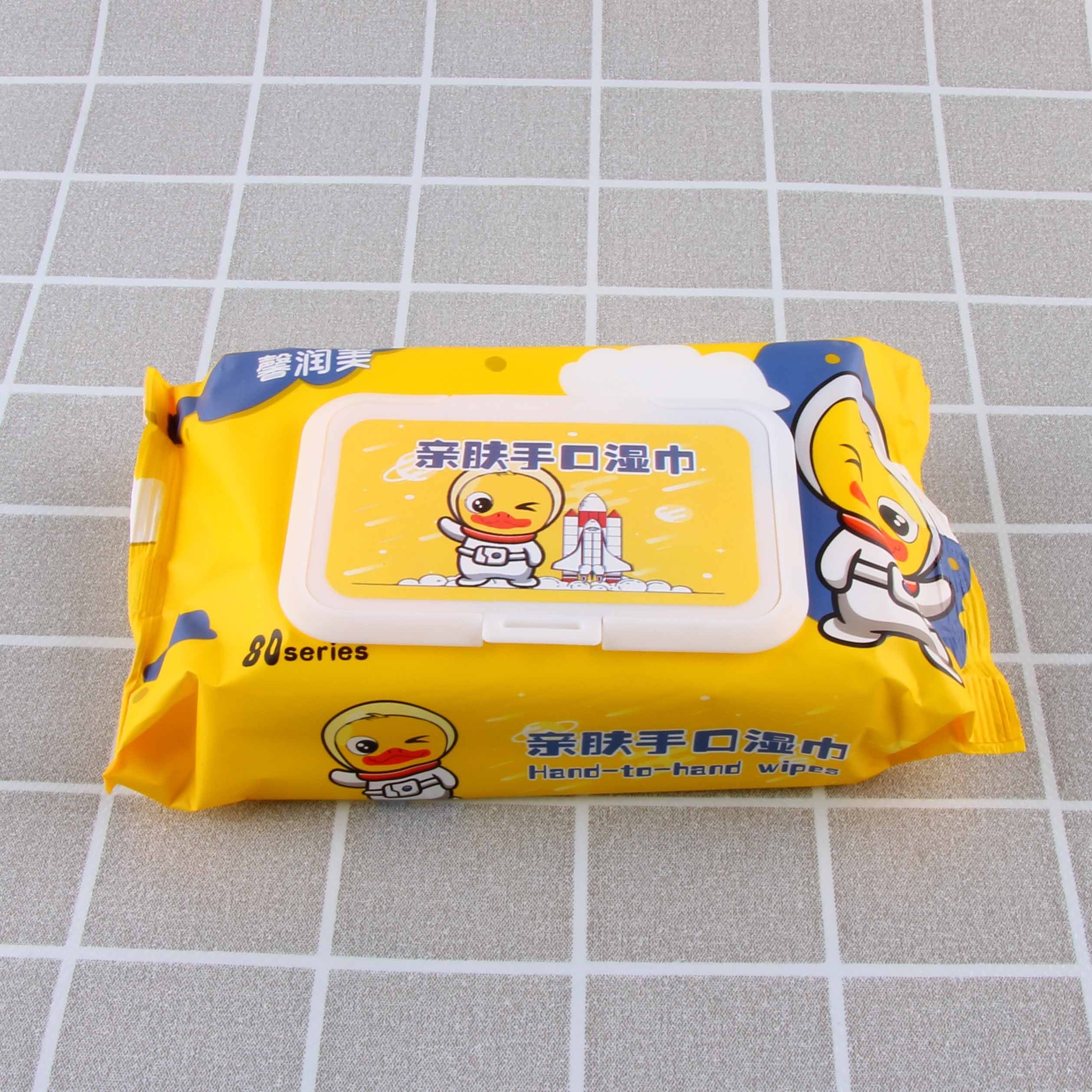 Soft Cotton Face Wet Wipes - 80pcs - Image 3