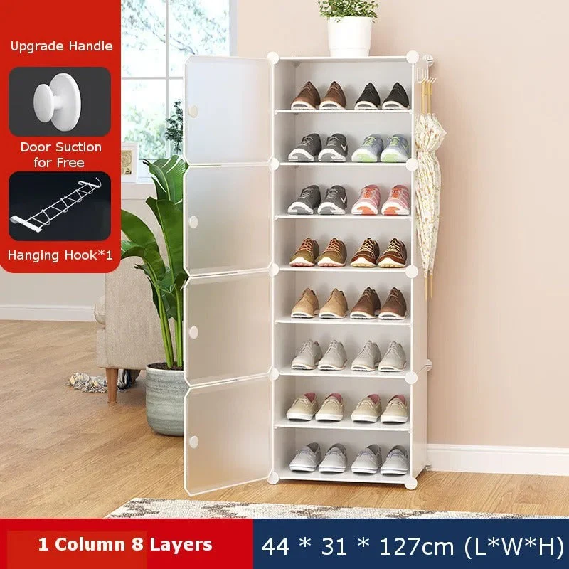 Space-Saving Attachable Cabinet Shoe Rack - Image 4