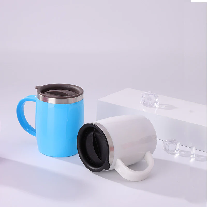 Stainless Steel Coffe Mug 400ML - Image 3