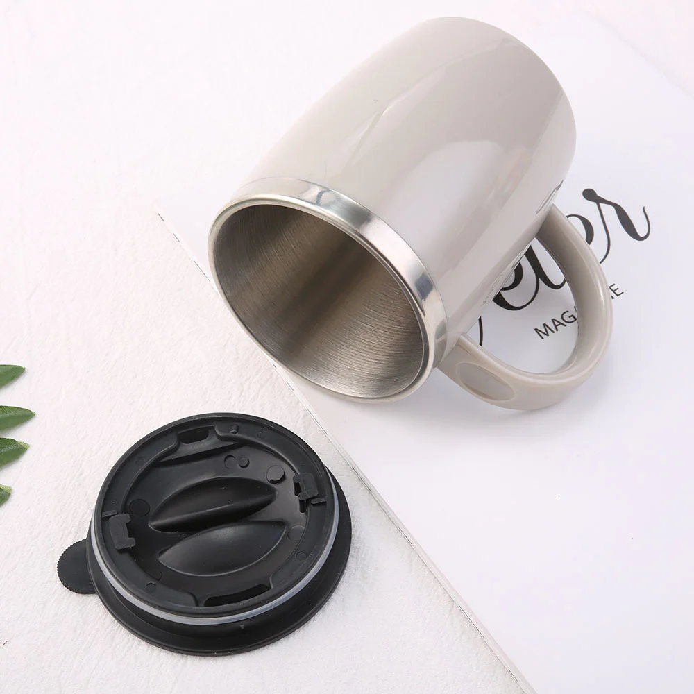 Stainless Steel Coffe Mug 400ML - Image 4