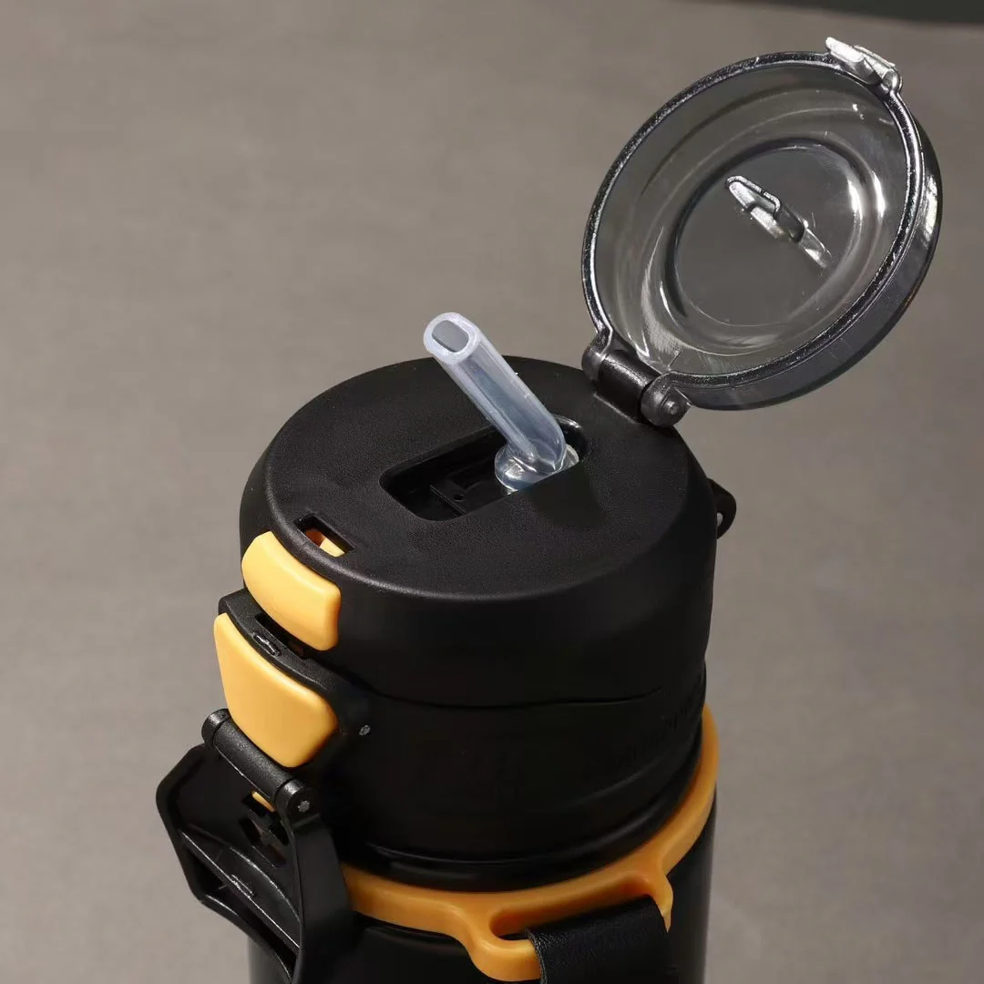 Stainless Steel Insulated Water Sports Sipper Bottle - Image 3