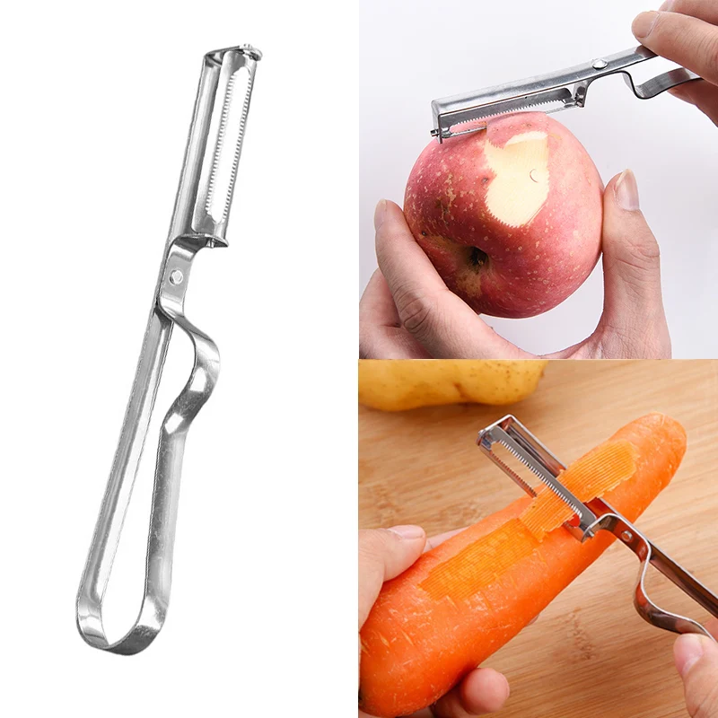 Stainless Steel Knife Fruit Vegetables Peeler - Image 3