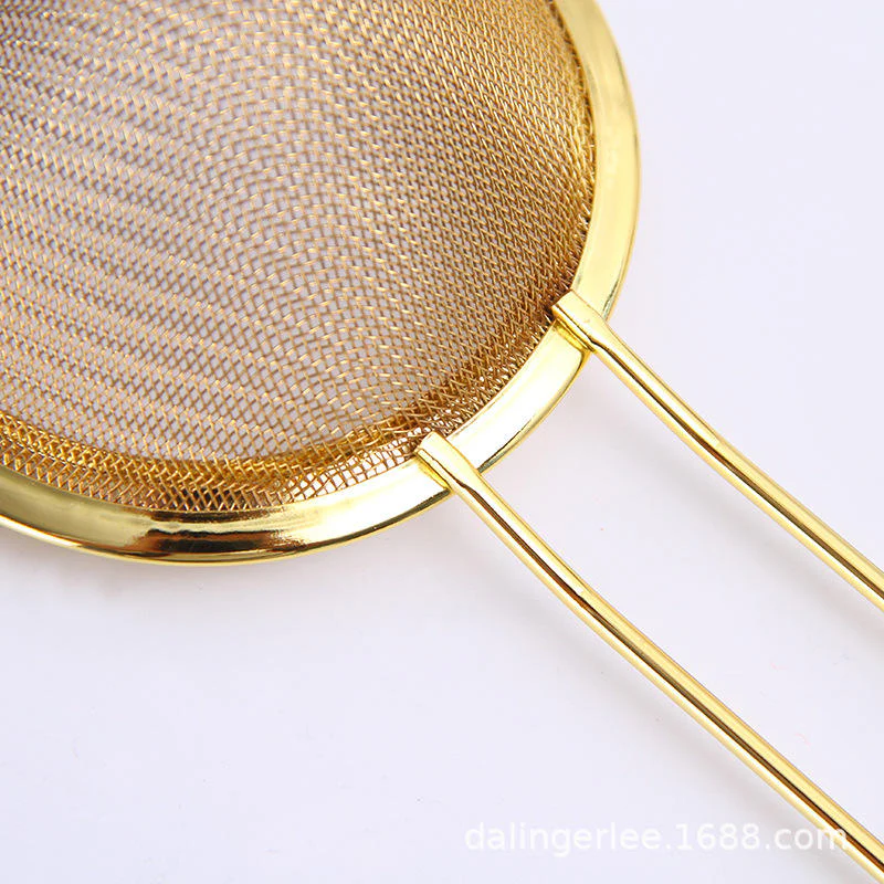 Stainless Steel Mesh Strainer (Random Color) - Image 3