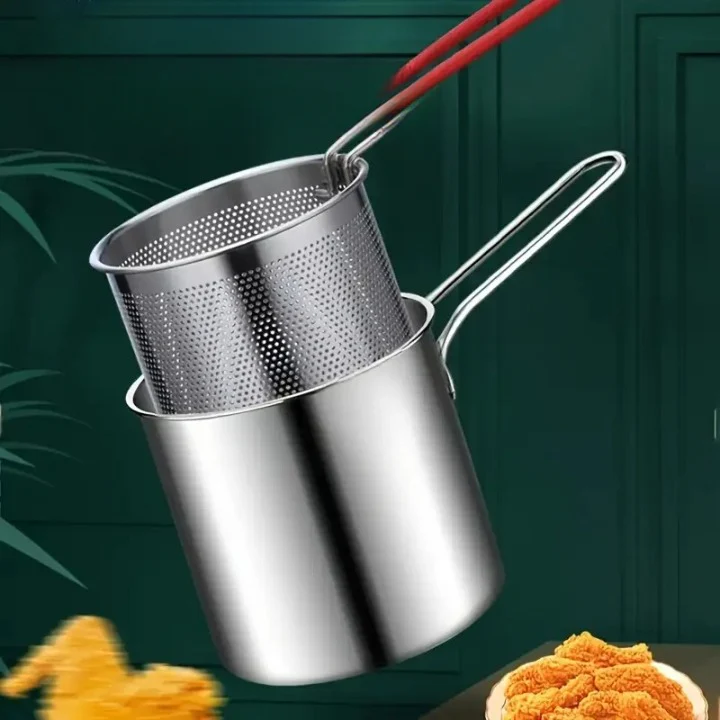 Stainless Steel Deep Frying Pot - Image 4