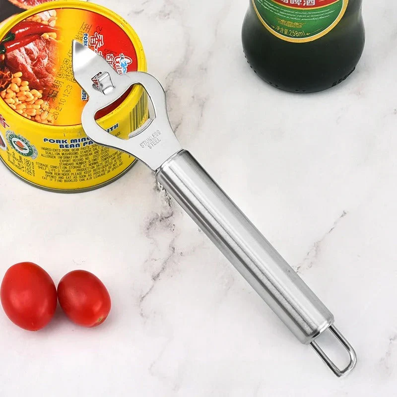 Stainless Steel Multifunctional Bottle & Can Opener
